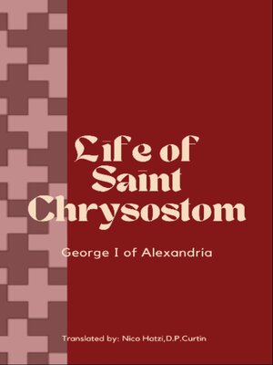 cover image of Life of St. Chrysostom